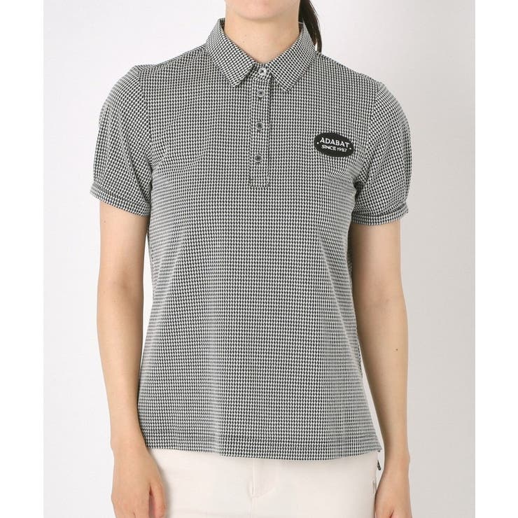 【吸水速乾】千鳥ジャカードポロシャツ | adabat | 詳細画像9 