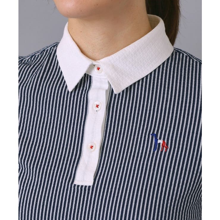 【ADABAT NAVY】吸水速乾 サッカーポロシャツ | adabat | 詳細画像16 