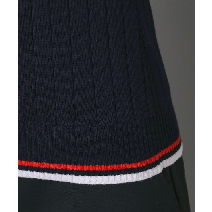 【ADABAT NAVY】フロントロゴワイドリブモックニット | adabat | 詳細画像26 