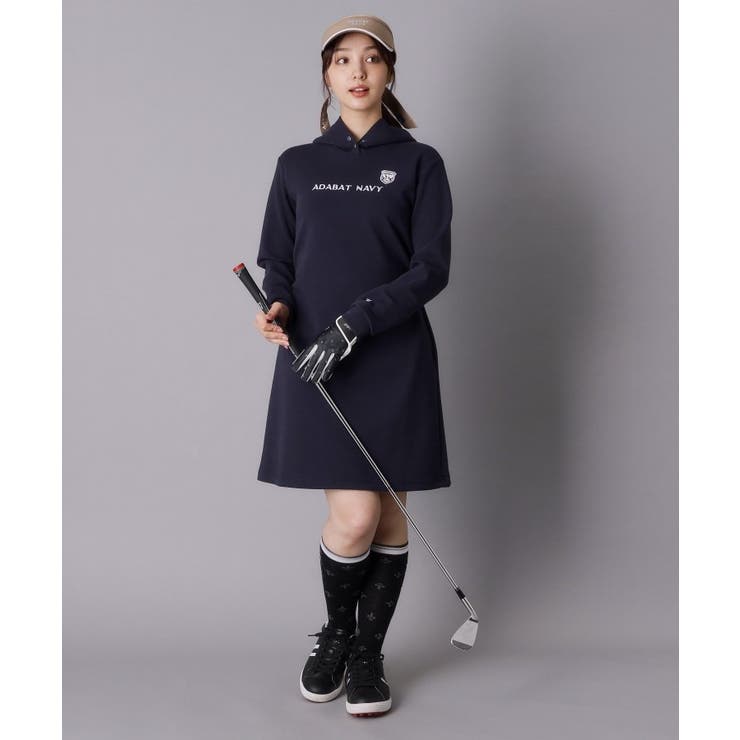 【ADABAT NAVY】長袖フーディワンピース | adabat | 詳細画像9 