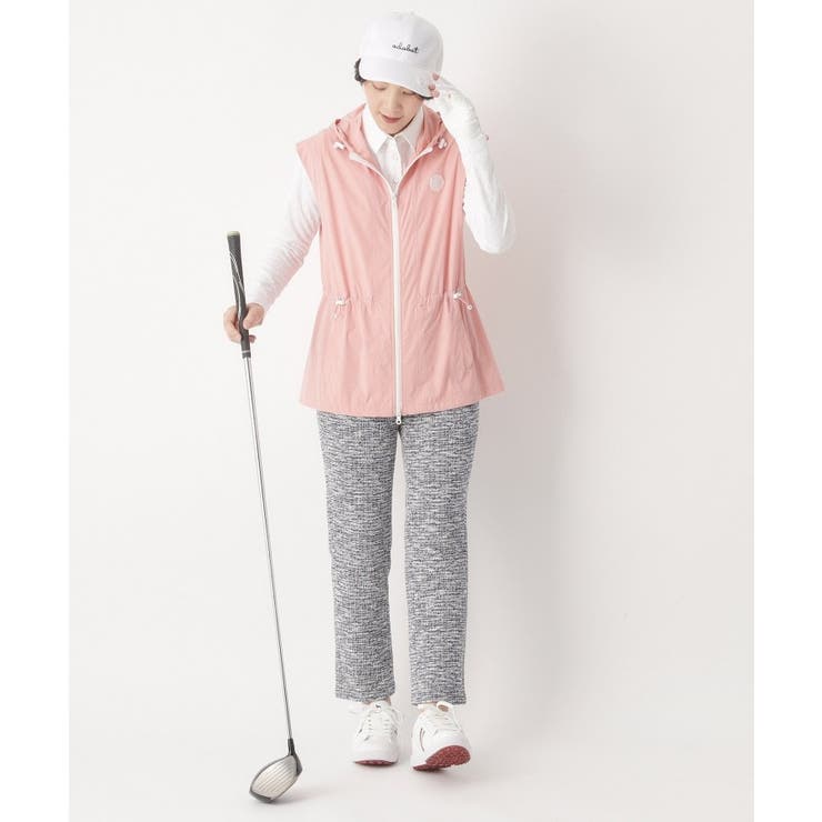 【撥水】ジップフーディーロングベスト | adabat | 詳細画像7 