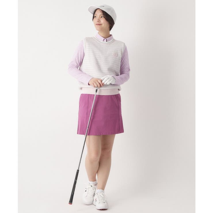 サマーツイードニットベスト | adabat | 詳細画像3 