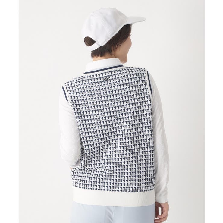 サマーツイードニットベスト | adabat | 詳細画像5 