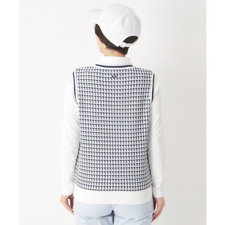 サマーツイードニットベスト | adabat | 詳細画像11 