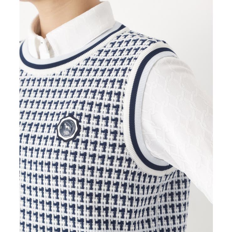 サマーツイードニットベスト | adabat | 詳細画像13 