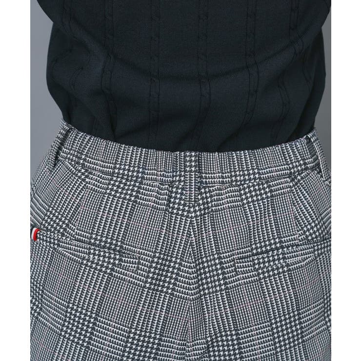 【ADABAT NAVY】クールチェックプリントテーパードパンツ | adabat | 詳細画像11 
