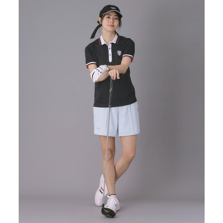 【ADABAT NAVY】UVストレッチツイルキュロット | adabat | 詳細画像6 