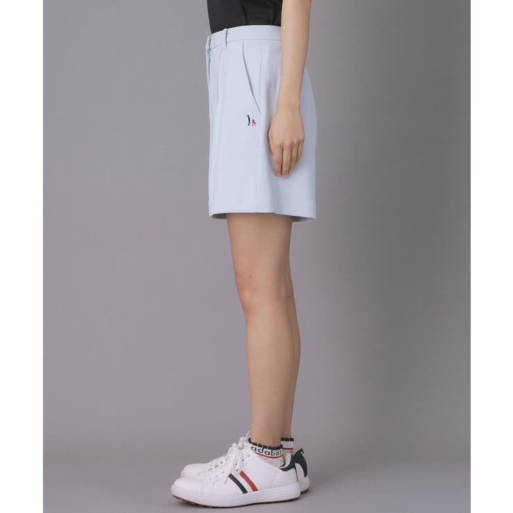 【ADABAT NAVY】UVストレッチツイルキュロット | adabat | 詳細画像9 