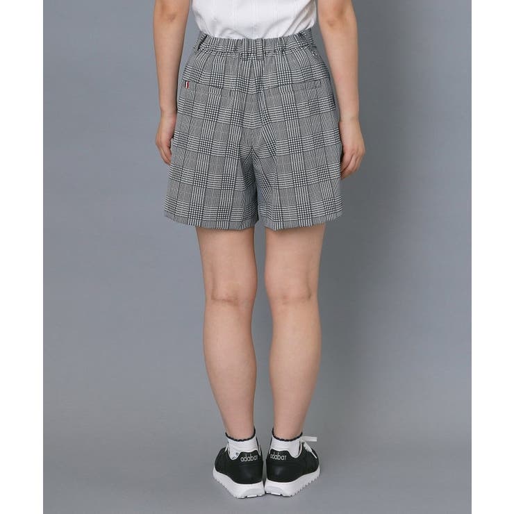 【ADABAT NAVY】クールチェックプリントキュロット | adabat | 詳細画像8 