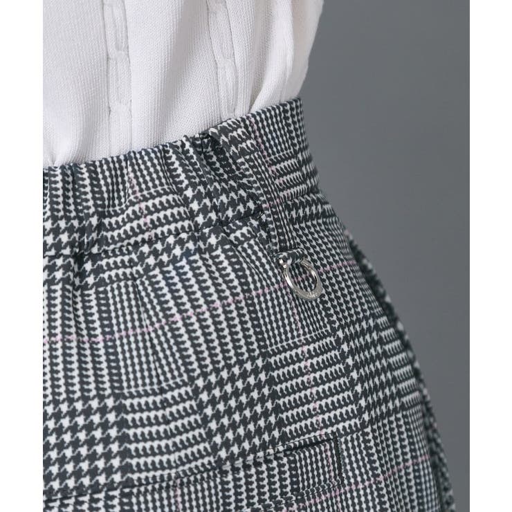 【ADABAT NAVY】クールチェックプリントキュロット | adabat | 詳細画像13 