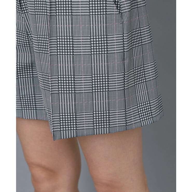 【ADABAT NAVY】クールチェックプリントキュロット | adabat | 詳細画像14 