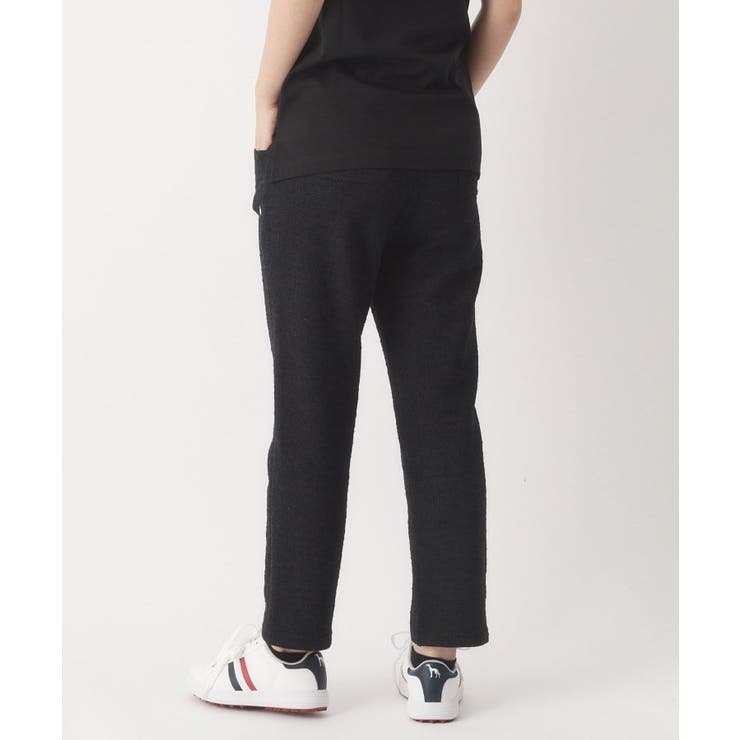 スラブツイードジャージテーパードパンツ | adabat | 詳細画像1 