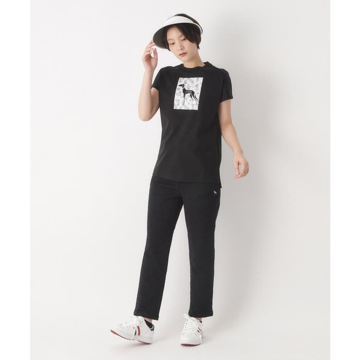 スラブツイードジャージテーパードパンツ | adabat | 詳細画像2 