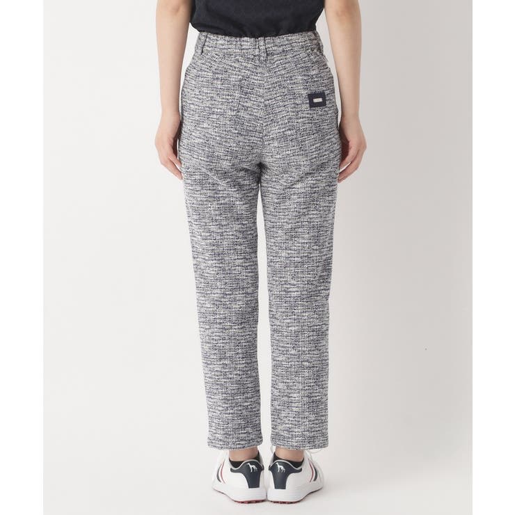 スラブツイードジャージテーパードパンツ | adabat | 詳細画像9 