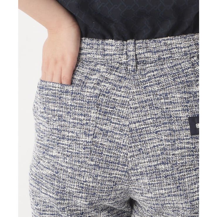 スラブツイードジャージテーパードパンツ | adabat | 詳細画像13 