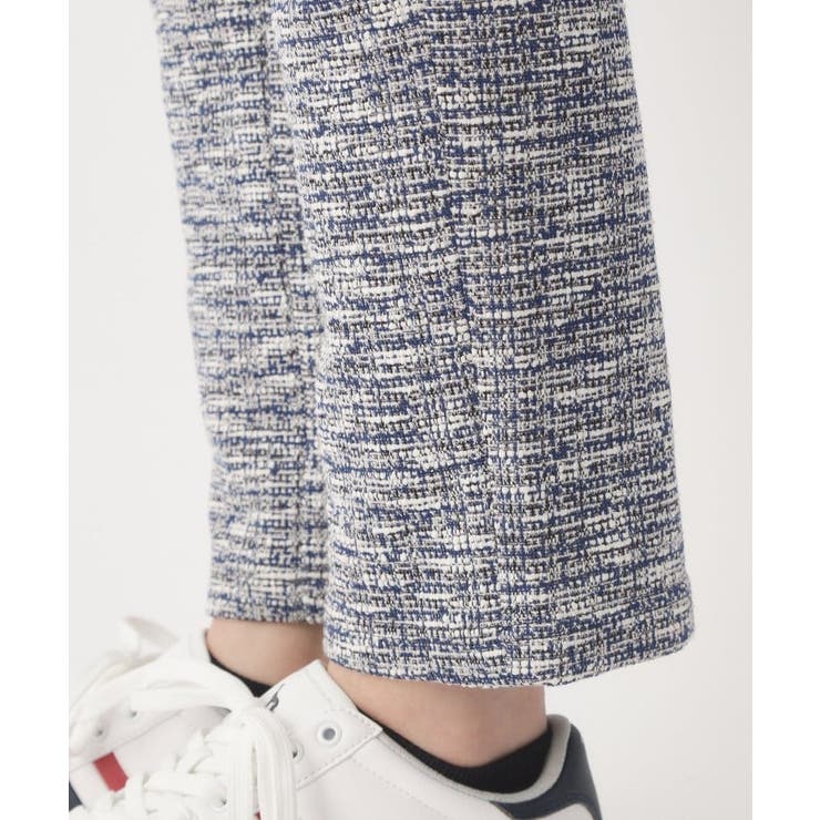 スラブツイードジャージテーパードパンツ | adabat | 詳細画像15 