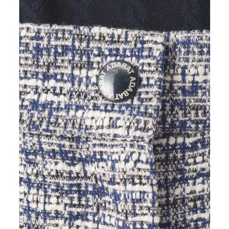 スラブツイードジャージテーパードパンツ | adabat | 詳細画像16 