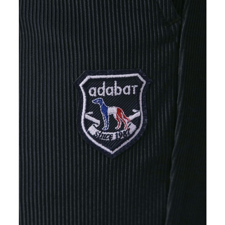 【ADABAT NAVY】ロイカコードテーパードパンツ | adabat | 詳細画像6 