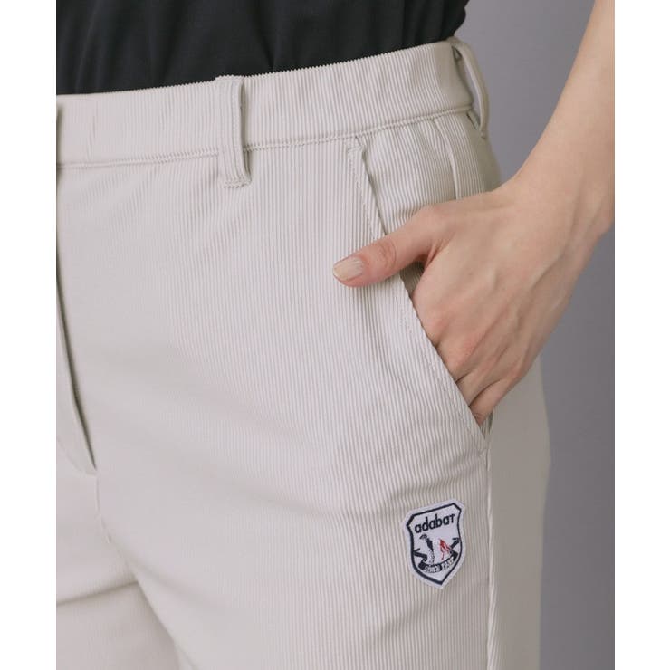 【ADABAT NAVY】ロイカコードテーパードパンツ | adabat | 詳細画像12 