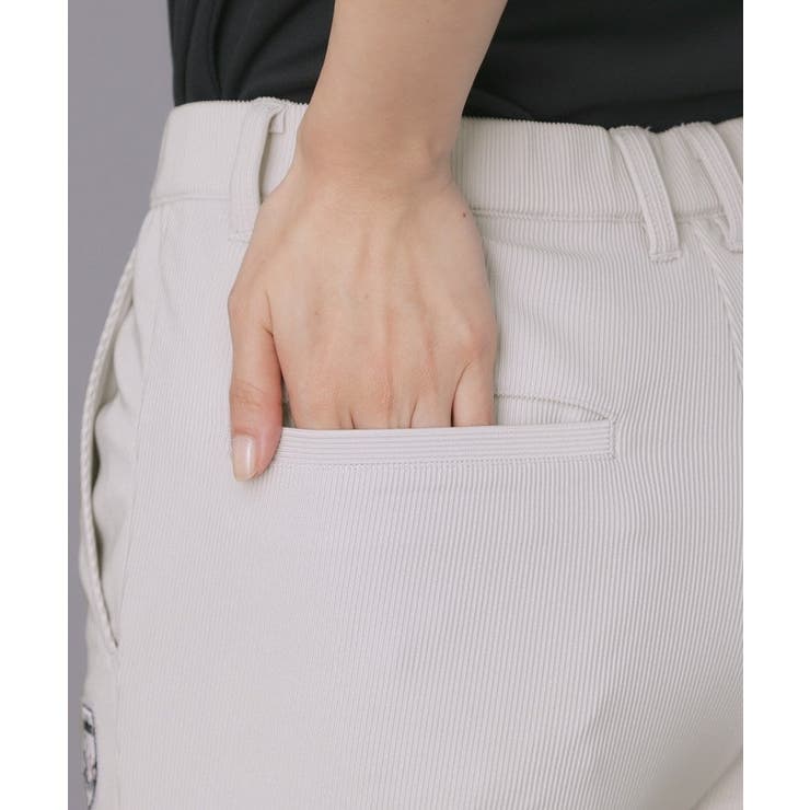 【ADABAT NAVY】ロイカコードテーパードパンツ | adabat | 詳細画像13 
