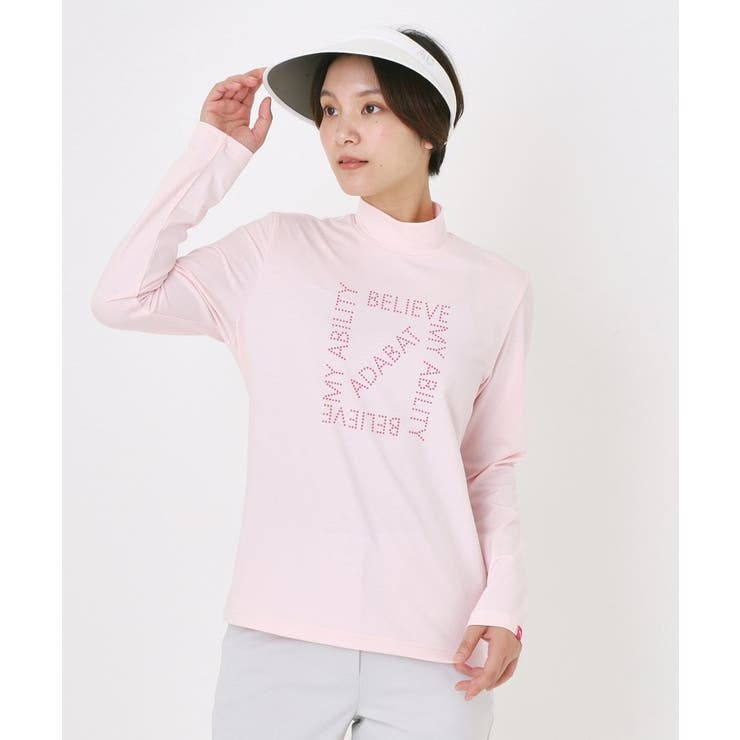 ドットロゴプリントモックネックプルオーバー | adabat | 詳細画像5 