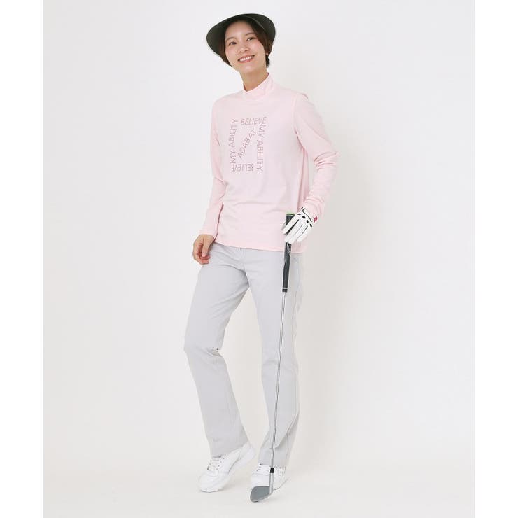 ドットロゴプリントモックネックプルオーバー | adabat | 詳細画像7 