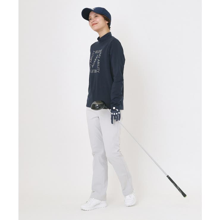 ドットロゴプリントモックネックプルオーバー | adabat | 詳細画像11 