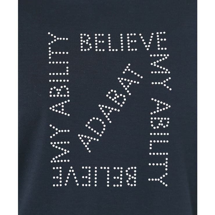 ドットロゴプリントモックネックプルオーバー | adabat | 詳細画像12 