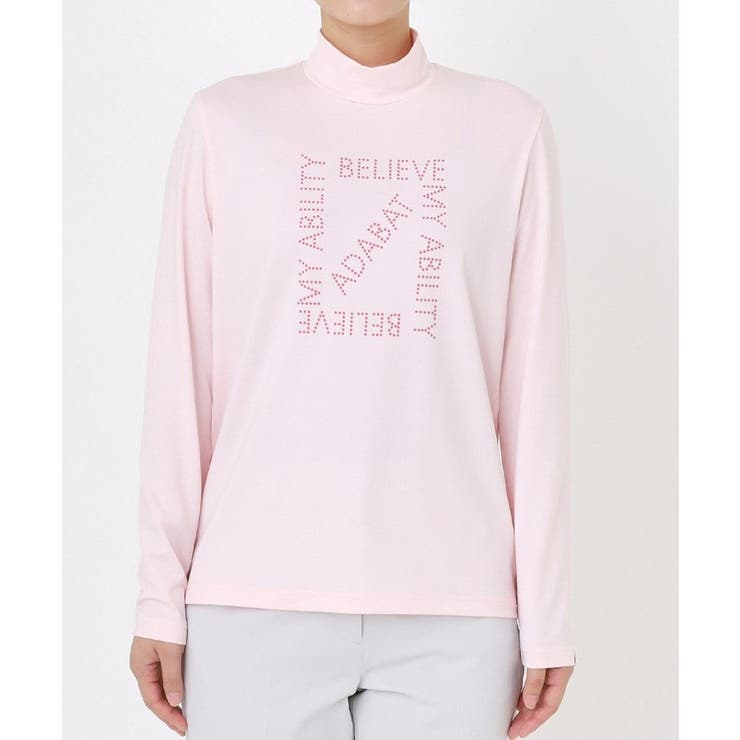 ドットロゴプリントモックネックプルオーバー | adabat | 詳細画像13 