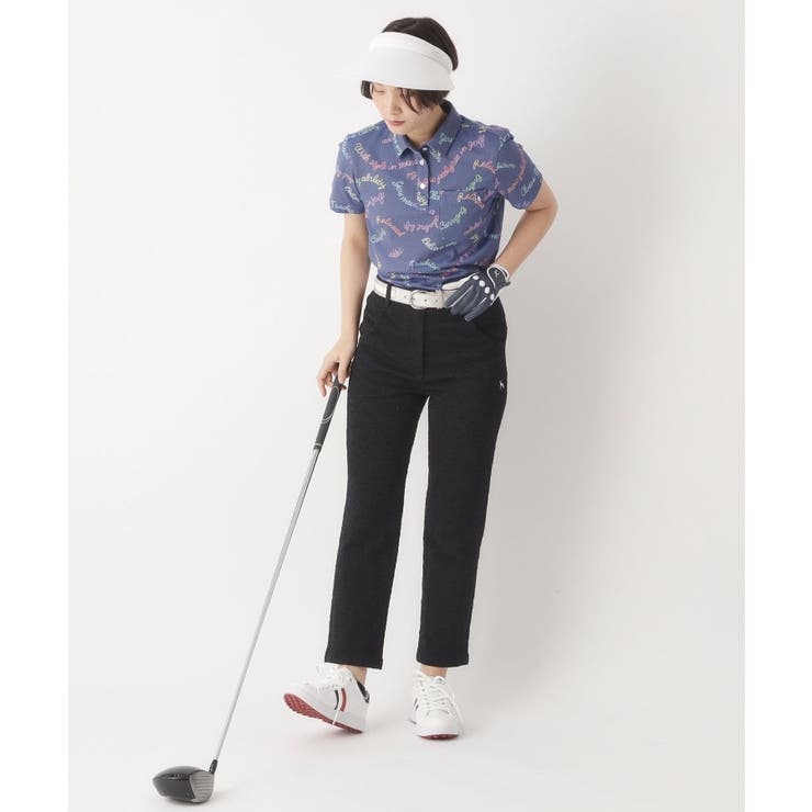 シャンブレープリント半袖ポロシャツ | adabat | 詳細画像7 