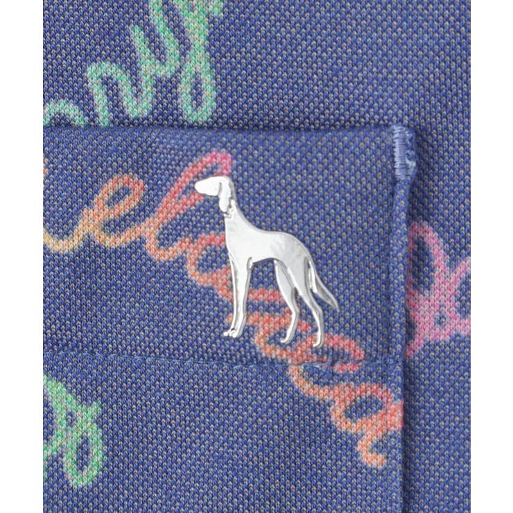 シャンブレープリント半袖ポロシャツ | adabat | 詳細画像8 