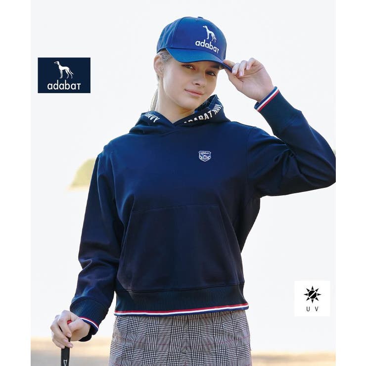 ネイビー(094) | 【ADABAT NAVY】UVポンチプルオーバーフーディ | adabat