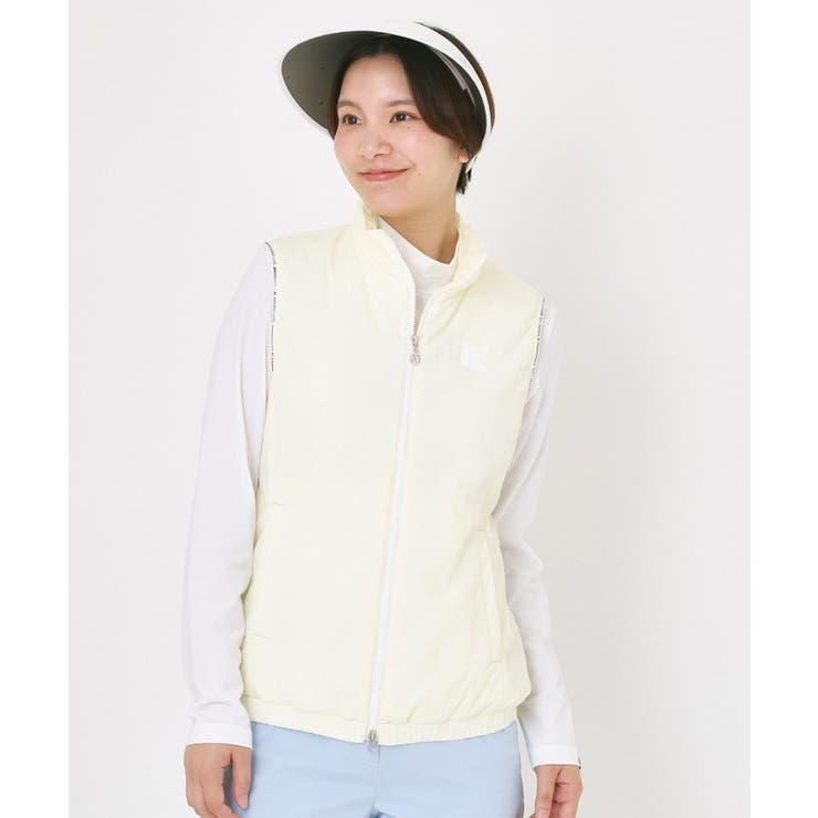 【撥水】パデッドジップベスト | adabat | 詳細画像1 