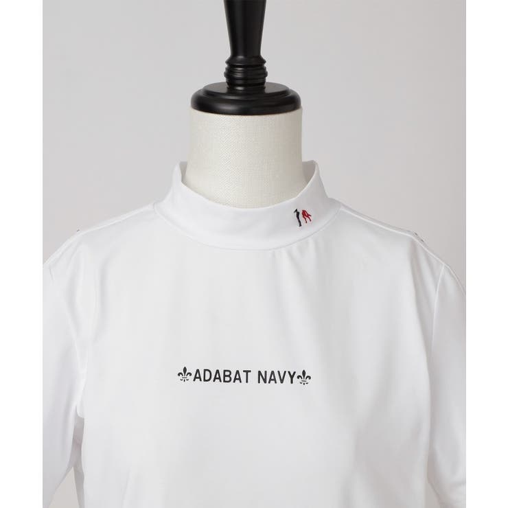 【ADABAT NAVY】クールタッチロゴラインモックT | adabat | 詳細画像3 