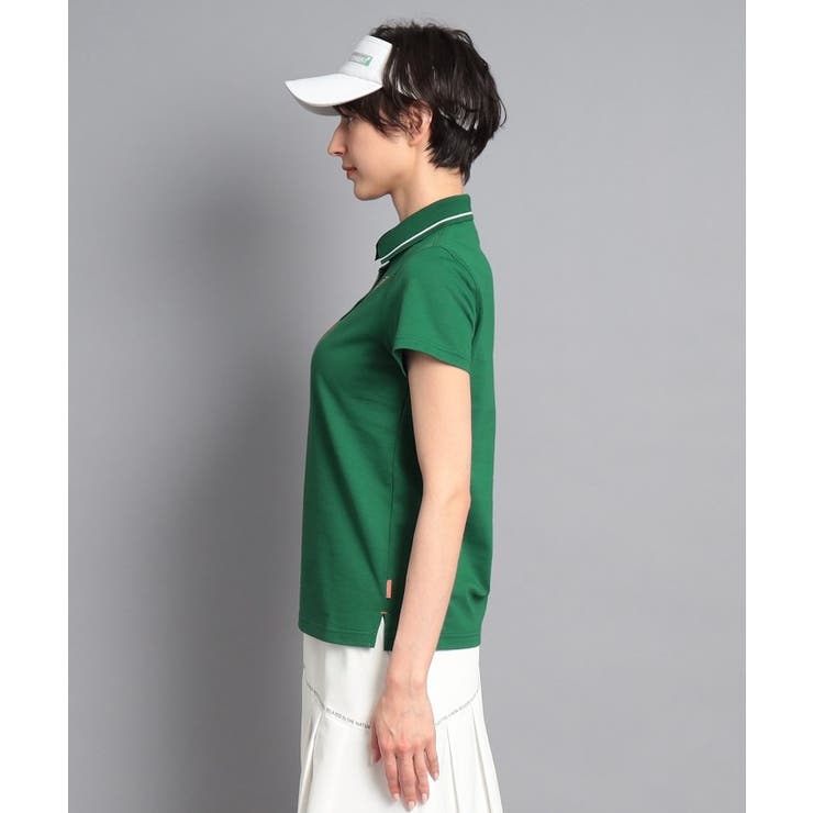 【UVカット／吸水速乾】ロゴデザイン 半袖ポロシャツ | adabat | 詳細画像3 