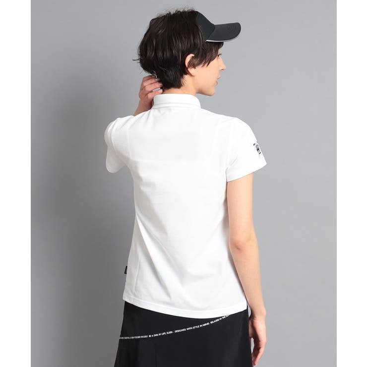 【UVカット／吸水速乾】ロゴデザイン 半袖ポロシャツ | adabat | 詳細画像16 