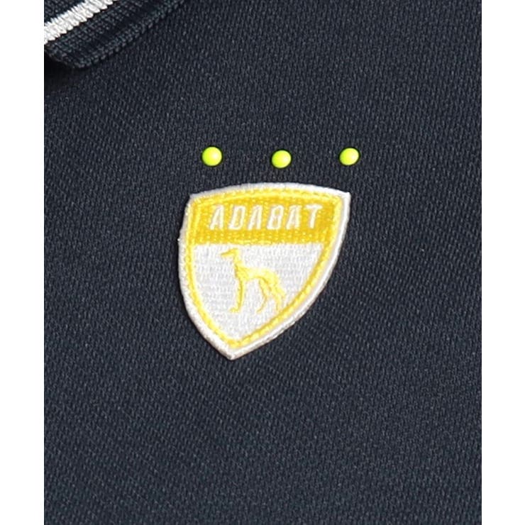 【UVカット／吸水速乾】ロゴデザイン 半袖ポロシャツ | adabat | 詳細画像23 