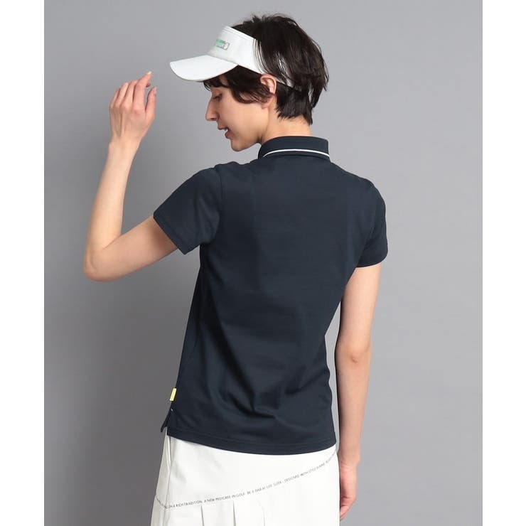 【UVカット／吸水速乾】ロゴデザイン 半袖ポロシャツ | adabat | 詳細画像29 