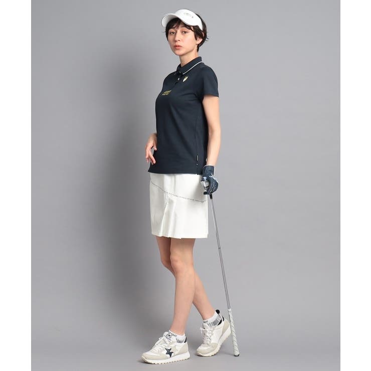 【UVカット／吸水速乾】ロゴデザイン 半袖ポロシャツ | adabat | 詳細画像33 