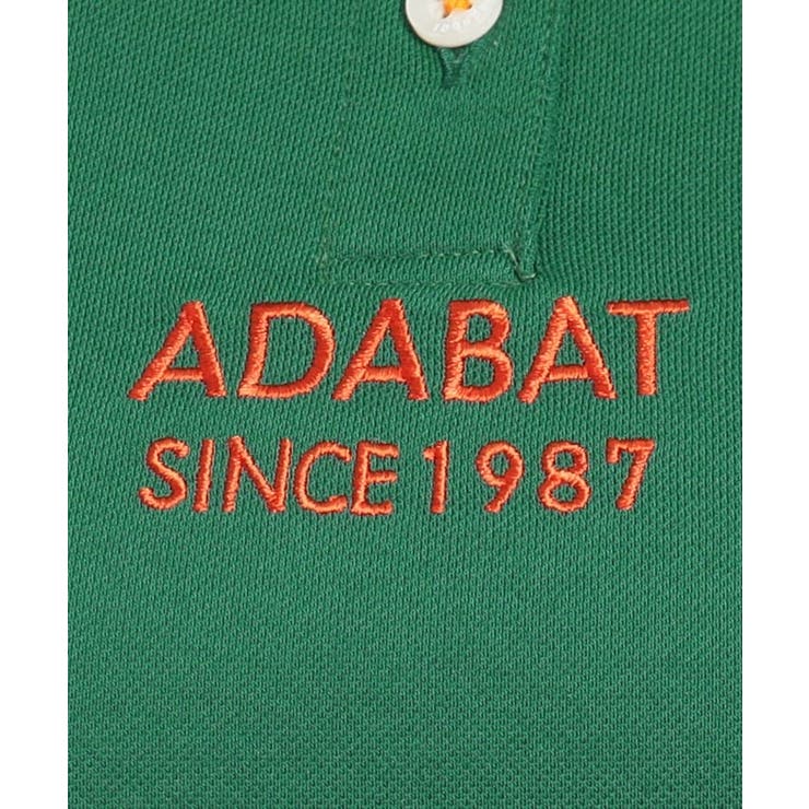 【UVカット／吸水速乾】ロゴデザイン 半袖ポロシャツ | adabat | 詳細画像35 