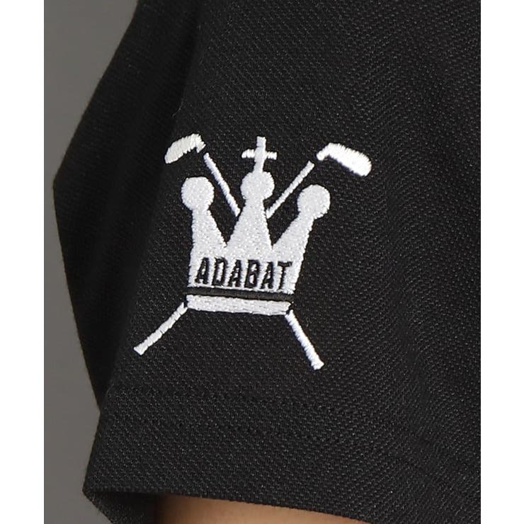 【UVカット／吸水速乾】ロゴデザイン 半袖ポロシャツ | adabat | 詳細画像64 