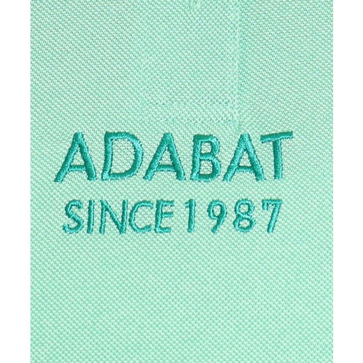 【UVカット／吸水速乾】ロゴデザイン 半袖ポロシャツ | adabat | 詳細画像70 