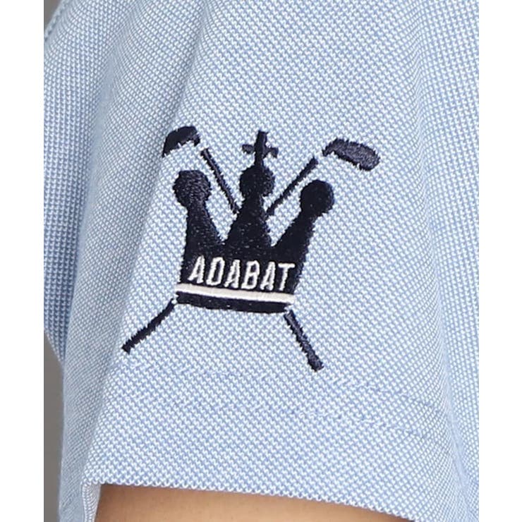 【UVカット／吸水速乾】ロゴデザイン 半袖ポロシャツ | adabat | 詳細画像88 