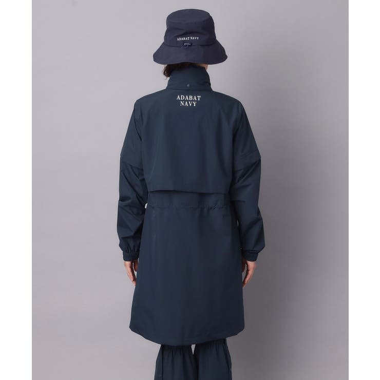 【ADABAT NAVY】レッグカバー付きレインワンピース | adabat | 詳細画像12 