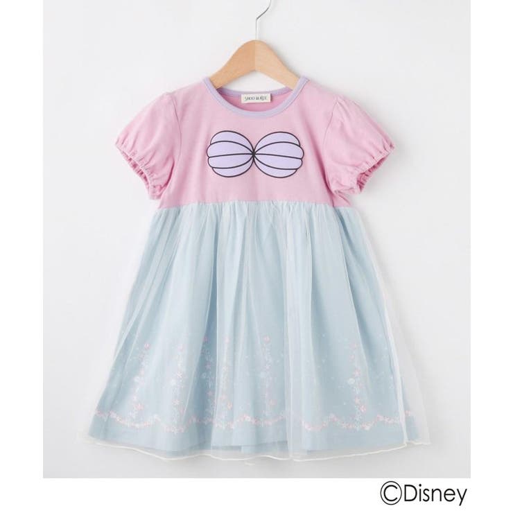 Disney アリスデザイン アリエルデザイン ワンピース 品番 Wrdw Shoo La Rue のキッズ ファッション通販 Shoplist ショップリスト