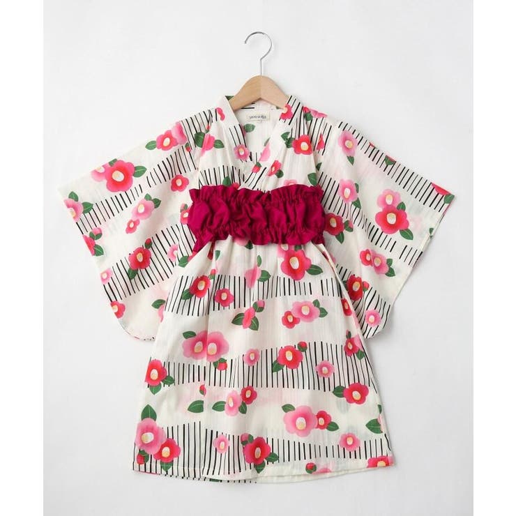 90 140cm タキナガレ浴衣ワンピース 品番 Wrdw Shoo La Rue シューラルー のキッズファッション通販 Shoplist ショップリスト