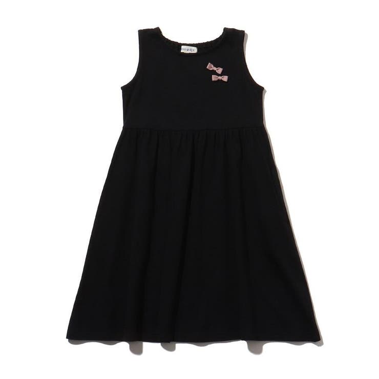 90 150cm ひんやりノースリーブリボンワンピース 品番 Wrdw Shoo La Rue シューラルー のキッズファッション通販 Shoplist ショップリスト
