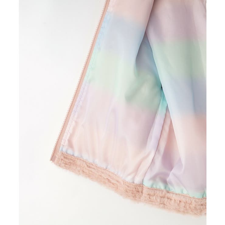 【100-120cm/トドラー】耳付きエコファーパーカ | SHOO・LA・RUE | 詳細画像7 