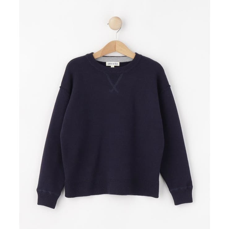 【100-150cm/リンク可】シンプルだから使いやすい カラーニット | SHOO・LA・RUE | 詳細画像1 