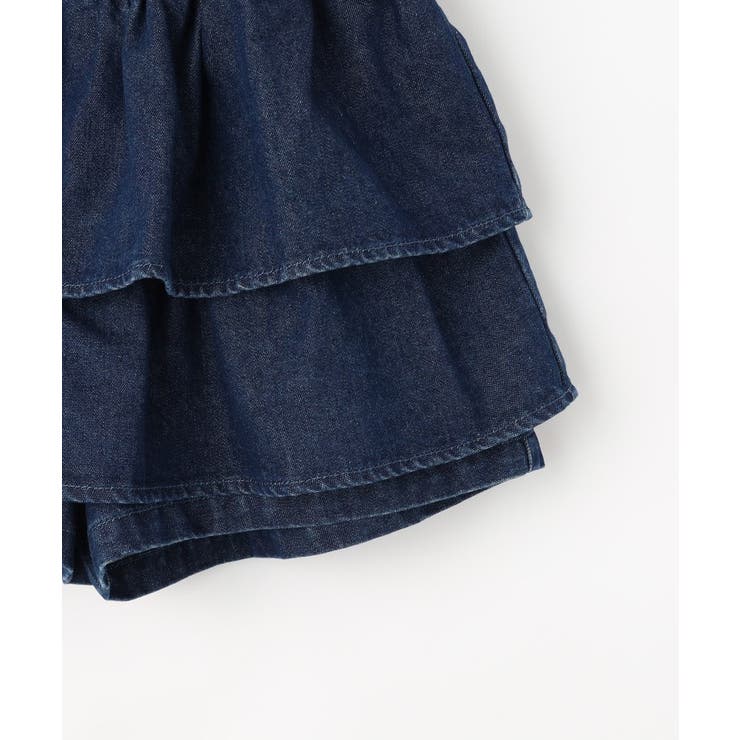 【100-150cm】デニムティアードスカパン | SHOO・LA・RUE | 詳細画像4 